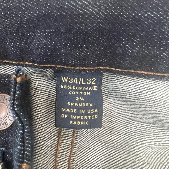 mens Brooks Brothers Jeans size 34/32 - Picture 2 of 3